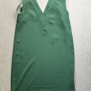 Mango Vibrant Green V-Neck Top